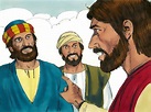 FreeBibleimages :: Andrew, Peter, Philip and Nathanael meet Jesus ...