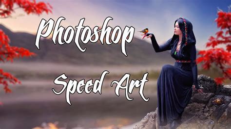 Photoshop Speed Art ☀️Утро ☀️ Youtube