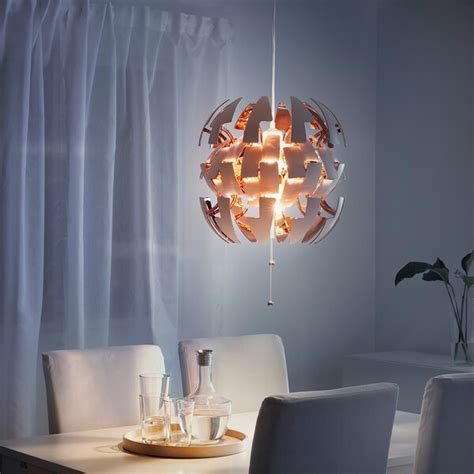 Ikea Ps 2014 Pendant Lamp White Copper Colour 35 Cm Ikea