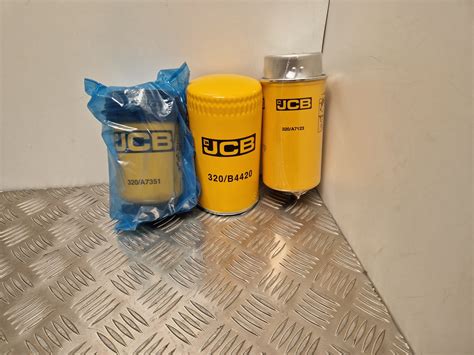 Jcb Tier4 Filter Set Oilfuel Filter Kit Plantparts4u