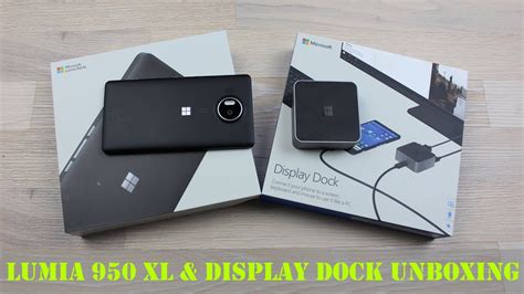 Microsoft Lumia 950 Xl And Display Dock Unboxing And Erster Eindruck