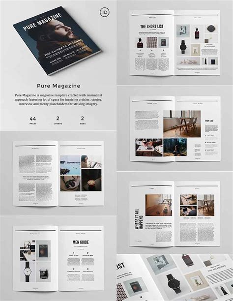 30 Magazine Templates With Creative Print Layout Designs