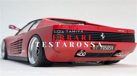 124 Tamiya Ferrari Testarossa Youtube