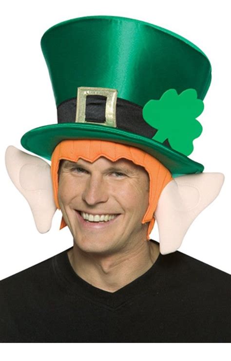 St Patricks Day Leprechaun Top Hat With Ears St