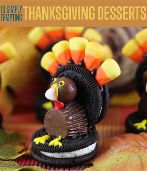 11 Easy Thanksgiving Desserts Homemade Sweets You Can Make