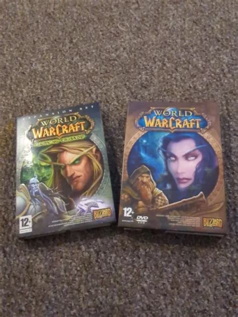 World Of Warcraft And The Burning Crusade Expansion Set Pc Complete Picclick