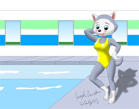 Request Everest At The Pool By Avionscreator On Deviantart
