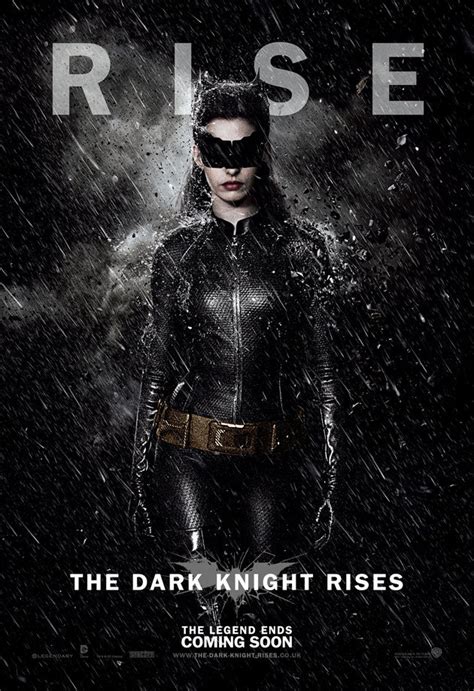 “the Dark Knight Rises” Uk Character Posters Retrenders