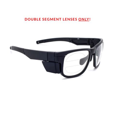 double segment bifocals rx prescription safety glasses