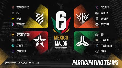 R6s Six Mexico Major 2021 情報まとめ Siegegamers