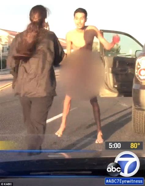Naked Teen Covered In Blood Tasered Trying To Carjack