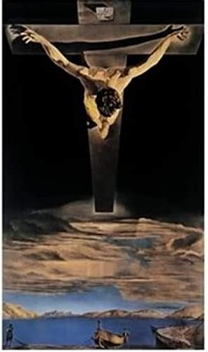 Christ Of St John Of The Cross C1951 Poster By Salvador Dali 11 X