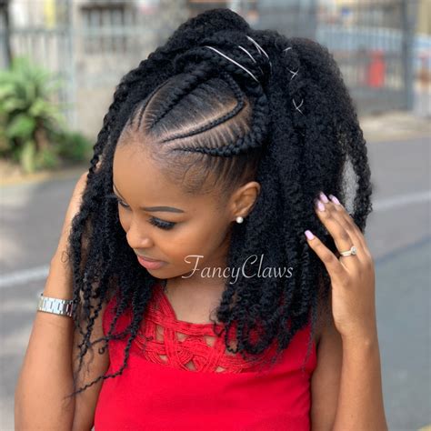 If you've been feeling blasé about your hair lately, you might consider changing up your look. Cornrow South African Natural Hairstyles - Cornrows Hairstyle