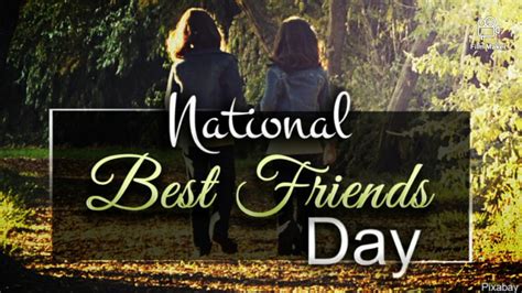 June Is National Best Friends Day Youtube