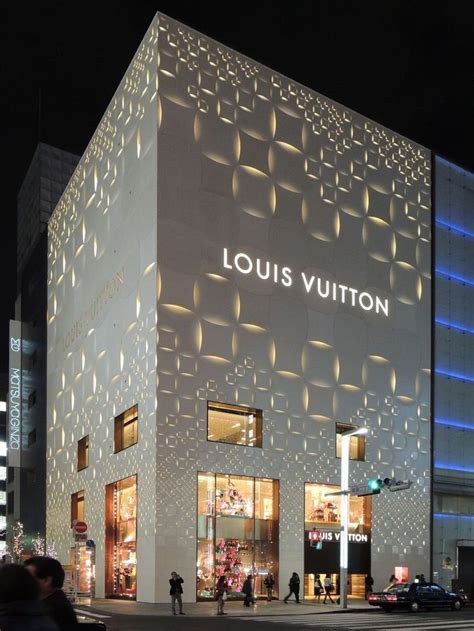 Architecture Storefront Design Facade Design Louis Vuitton Store