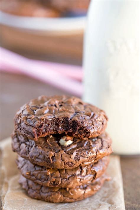 Brownie Cookie Recipe - i heart eating | Cookie recipes homemade, Cookie recipes, Cookie brownie ...
