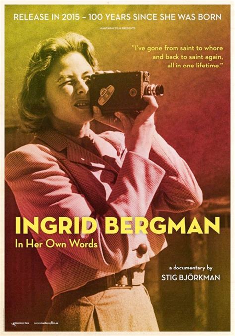 Ingrid Bergman In Her Own Words 2015 Movie Trailer Movie