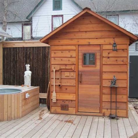 5 X 6 Outdoor Sauna Kit Heater Accessories