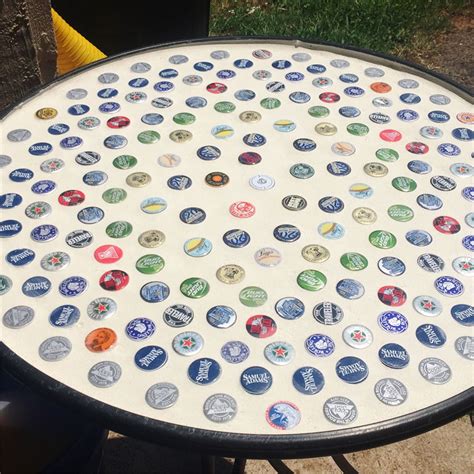 Maybe you would like to learn more about one of these? 11 + DIY Ideas to Design a Bottle Cap Mosaic | Artistic Junkie