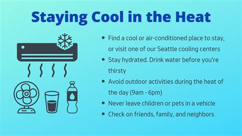 City Of Seattle Opens Additional Cooling Centers And Updated Guidance For Staying Cool In