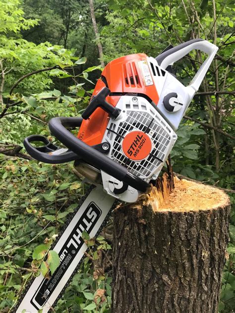 Stihl Ms500i Chainsaw Review 2022 Is This The Best Stihl Chainsaw 2022