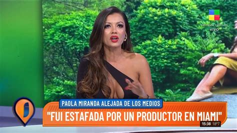 🤩 La Nueva Vida De Paola Miranda Alejada De Los Medios Youtube