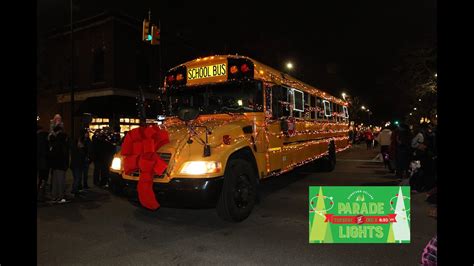 Parade Of Lights 2019 School Bus Youtube