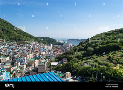 View Of Gamcheon Culture Village At Busan South Korea Stock Photo Alamy