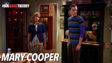 Mary Cooper The Big Bang Theory Youtube