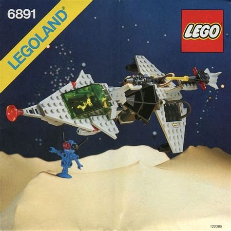 After Buying The Galaxy Explorer I Did A Remake Of A Classic Space Lego Set 6891 Gamma V Laser
