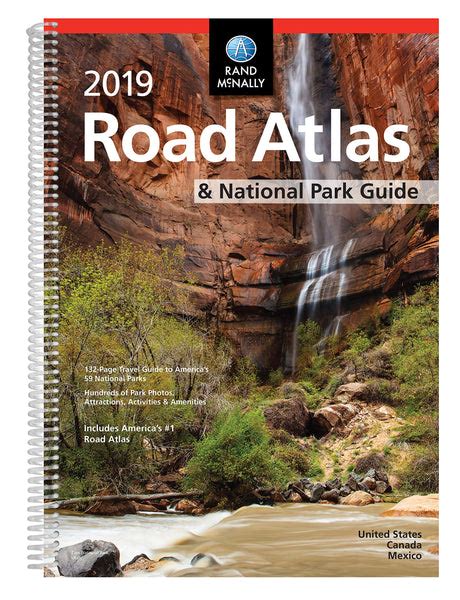 2019 Rand Mcnally National Park Atlas And Guide Rand Mcnally Road Atlas