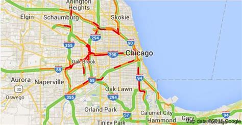 Chicago Traffic Map Real Time Map