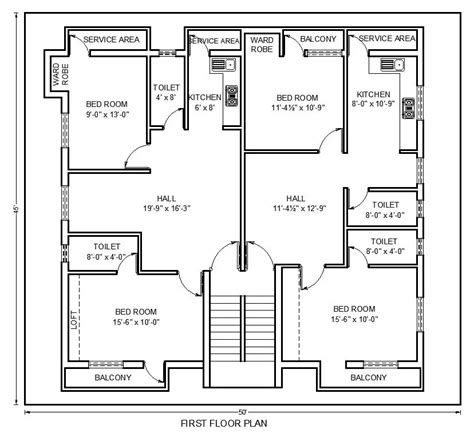 Autocad Simple Floor Plan Download Floorplans Click