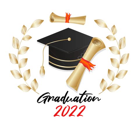 Parabéns Turma De Graduados De 2022 Ilustração Vetorial Isolada De