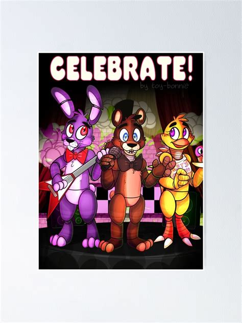 Five Nights At Freddys Celebrate Posters