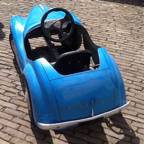 Austin J40 Mammoet Plasticmetal Pedal Car With Mechanism Late 20th