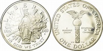 Vereinigte Staaten Dollar 1989 S Münze, U.S. Mint, San Francisco, VZ ...