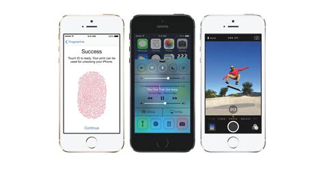 The New Apple Iphone 5s Introduces Touch Id