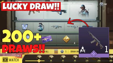 200 New Lucky Draw In Cod Mobile Youtube