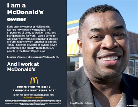 West Michigan Man Featured In Mcdonalds Best First Job Campaign
