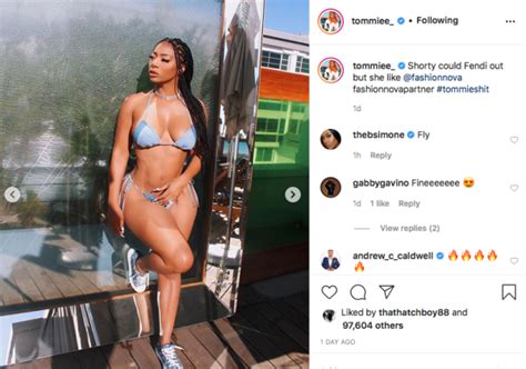 Tommie Lees Bikini Pic Has Fans Swooning You Need To Relax