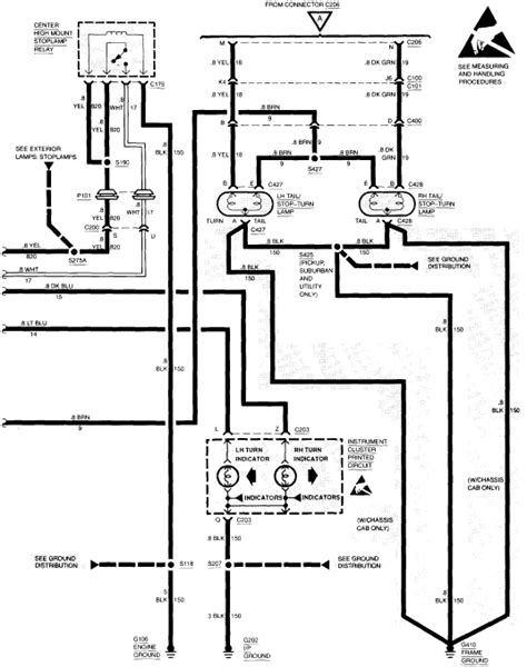 Chevy Silverado Brake Light Wiring Diagram Wiring Diagram