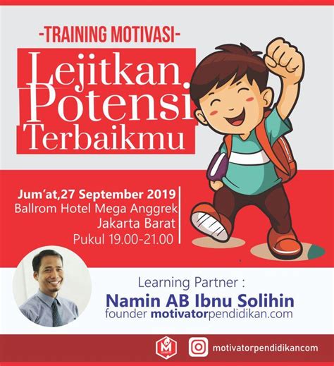 Contoh 50 Poster Seminar Dan Training Tahun 2019 Motivator Pendidikan