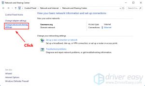 Network Discovery Is Turned Off Solved Driver Easy