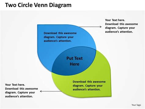 Two Circle Venn Diagram Powerpoint Slides Presentation Diagrams