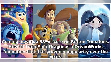 18 Best Animated Movies Ever According To Rotten Tomatoes By V Secrets
