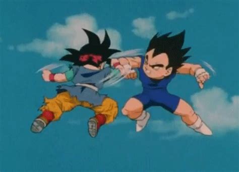 Goku super saiyan goku y vegeta goku vs dragon ball z dragonball gif m anime anime art fairytail anime shows. Goku_JR._vs_Vegeta_JR. - Dragon Ball Z Photo (38526588 ...