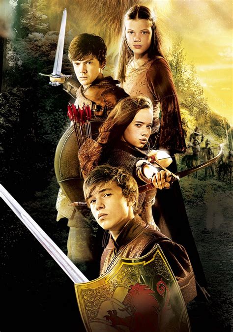 Lucy Edmund Susan And Peter Narnia Prince Caspian Chronicles Of