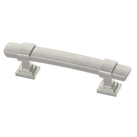 Liberty Liberty Wrapped Square 3 In 76 Mm Satin Nickel Cabinet Drawer Pull P38498c Sn Cp