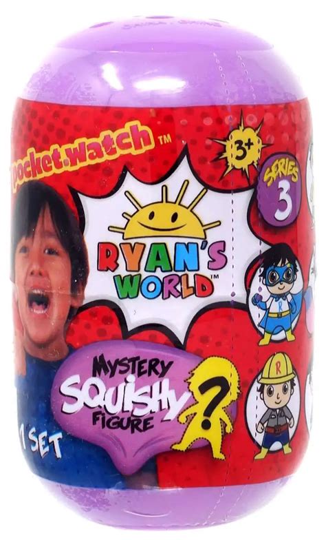 ryans world series 3 squishy mystery pack pocket watch toywiz